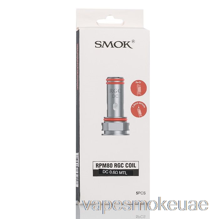 لفائف استبدال Vape Uae Smok Rgc 0.6ohm Dc Mtl